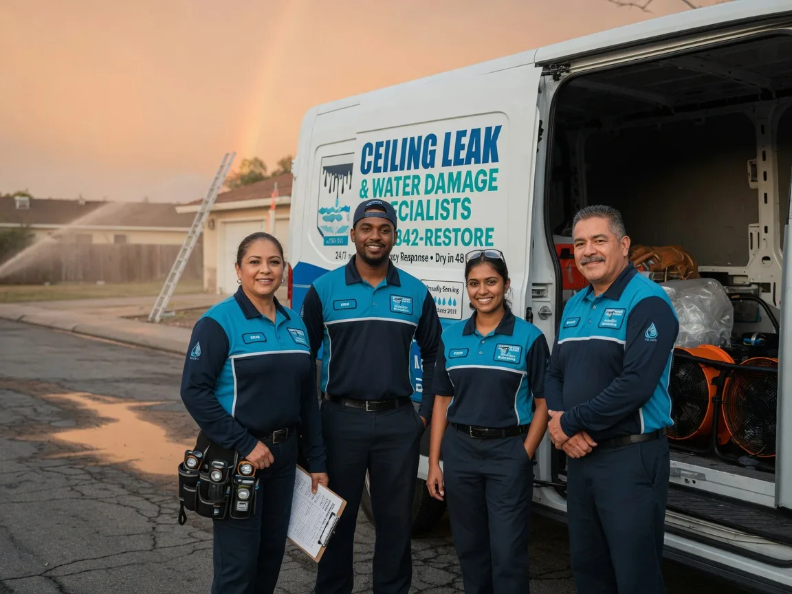 Ceiling Leak Cleanup company in Red House, WV